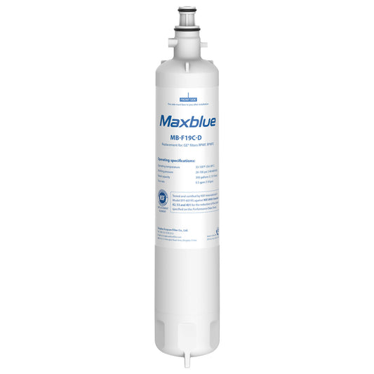 Maxblue RPWFE (with CHIP) Refrigerator Water Filter Replacement for GE® RPWFE
