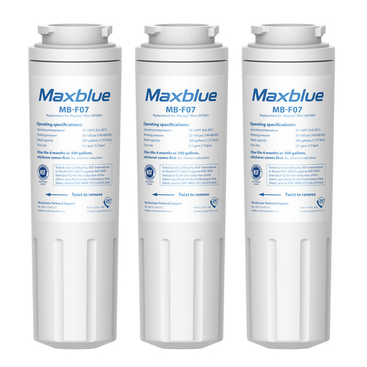 Maxblue UKF8001 Refrigerator Water Filter Replacement for Maytag UKF8001