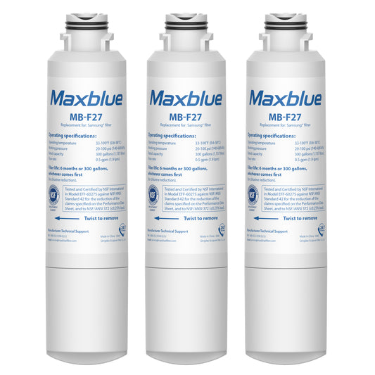 Maxblue DA29-00020B Refrigerator Water Filter Replacement for Samsung DA29-00020B, HAF-CIN