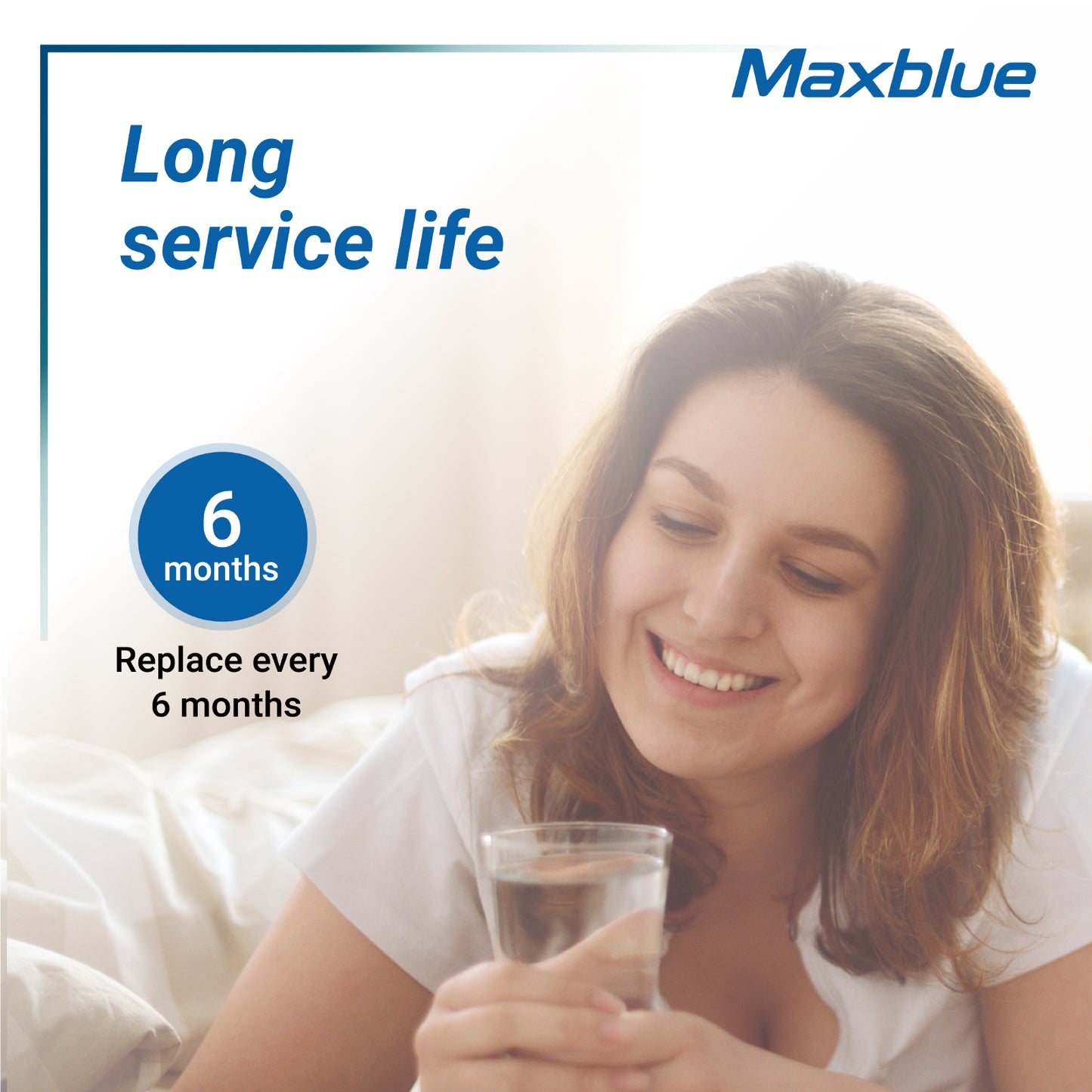 Maxblue ADQ73613401 Refrigerator Water Filter Replacement for LG® LT800P®